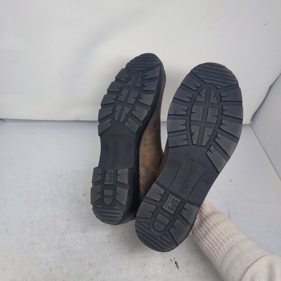 Blundstone MENS Chelsea Rustic Brown Boot - Picture 6 of 10